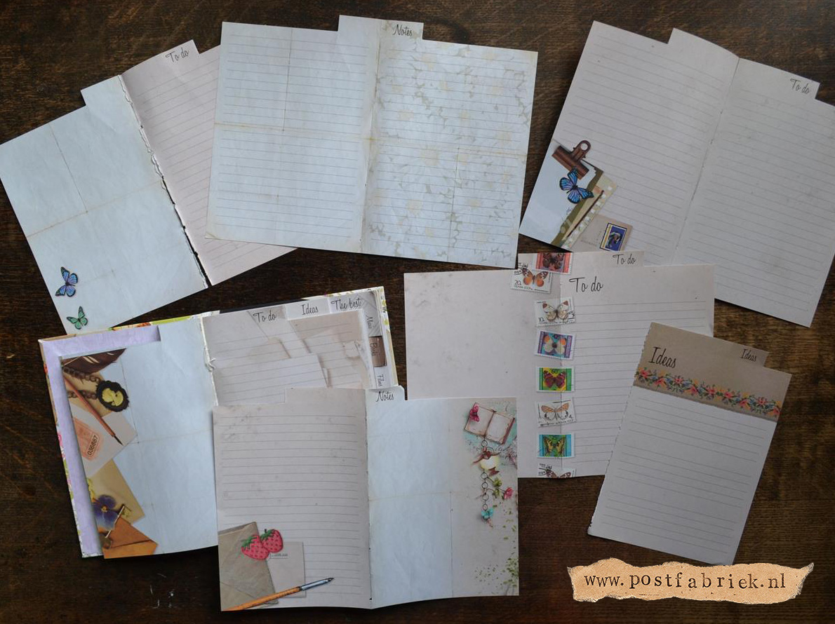 Sherlock Holmes koel Infecteren Van notitieboekje tot briefpapier! - Postfabriek
