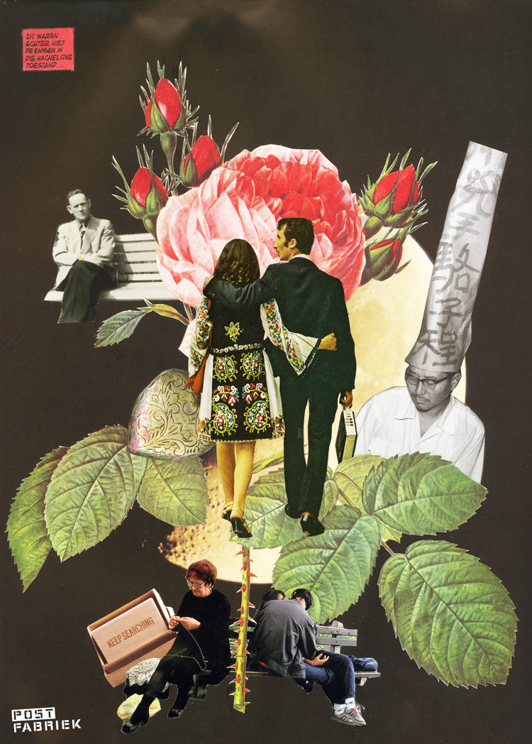 Collage van Nienke Mekkelholt, gemaakt voor het Zusterhood-project