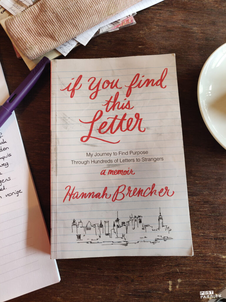 Het boek If You Find This Letter
