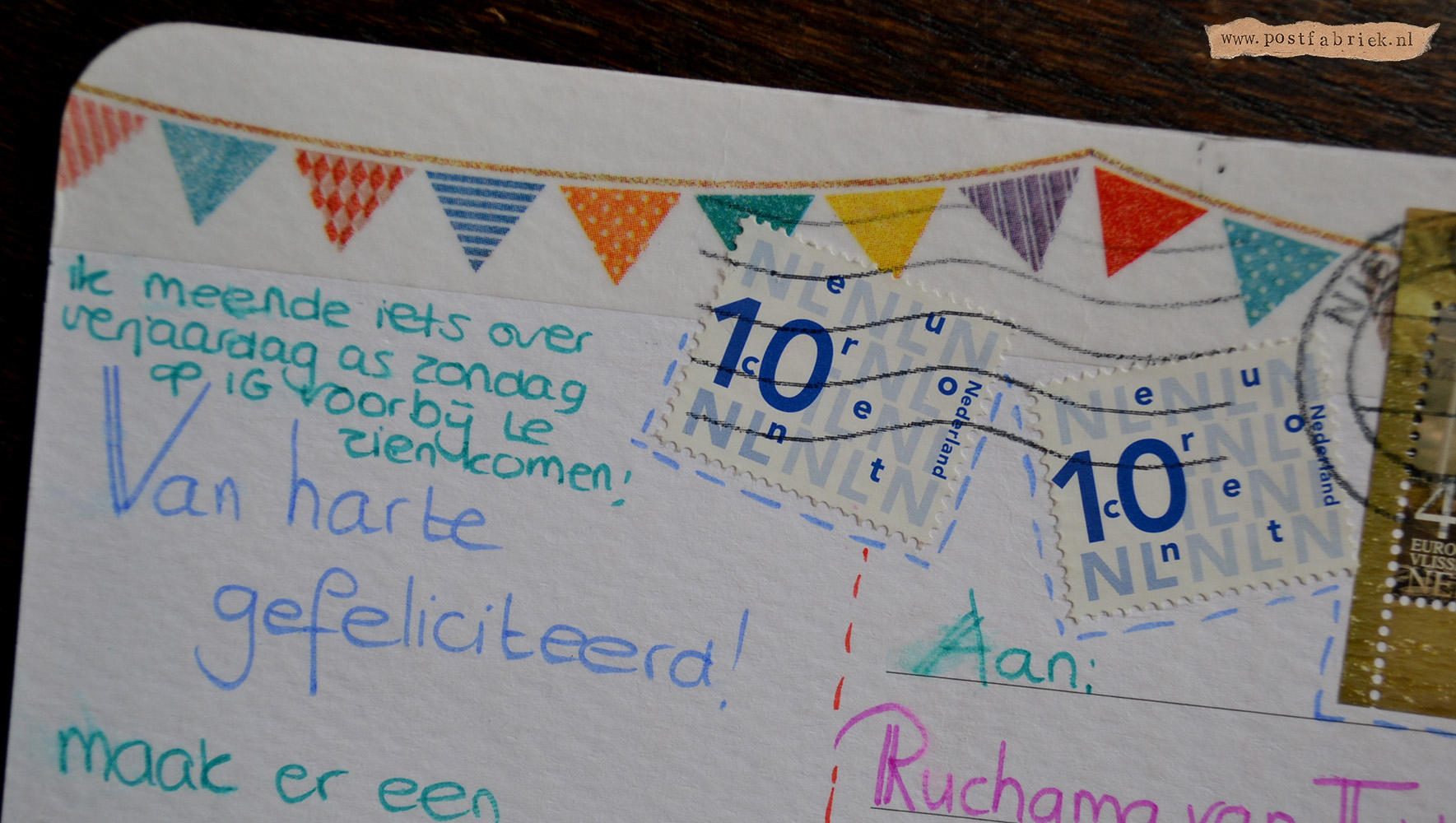 Goede Ideeën om verjaardagkaartjes te versieren - Postfabriek UV-29