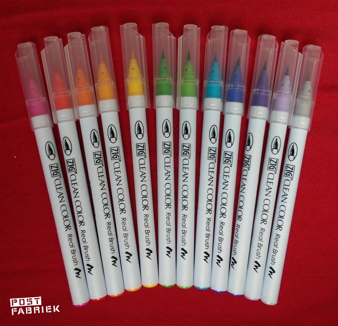 Waterverf markers